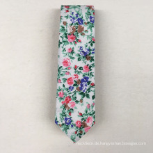 Neueste Mode-Design Günstige Baumwolle Floral für hohe Sichtbarkeit Krawatte